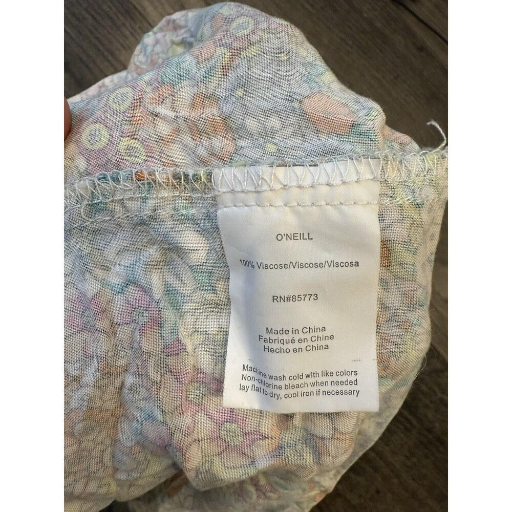 O’Neill Tavia Vibrant Floral Midi Dress Women’s Size Medium. Cottagecore - Picture 5 of 8